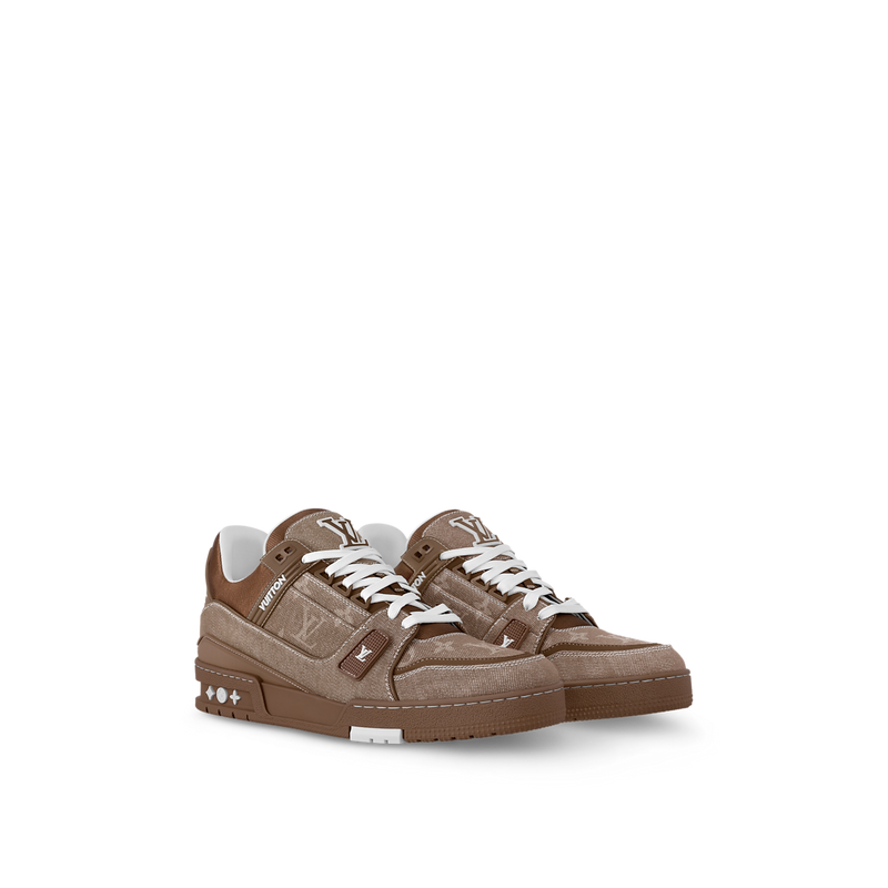 Sneaker LV trainer/ Brun