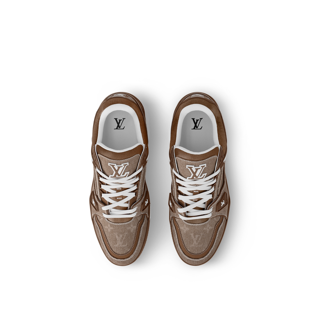 Sneaker LV trainer/ Brun