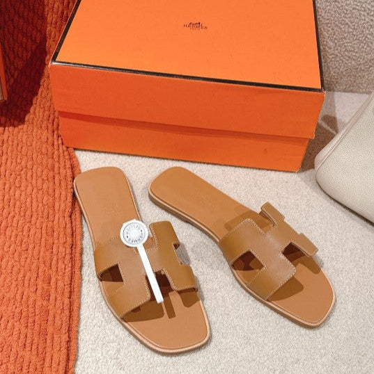 Hermes - Claquettes Gold